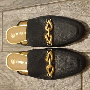 Tory Burch Jessa Mule Black - Size 9.5